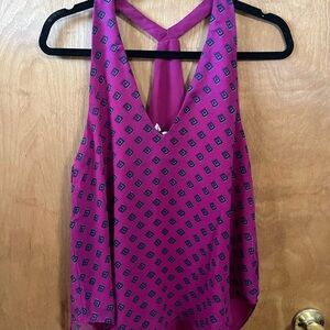 Women's Patterned Sleeveless Top